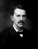 portrait of a man with a moustache