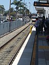 The platform at Wardlow station