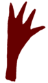 Hand-shaped symbol