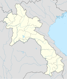 沙耶武里水电站在老挝的位置
