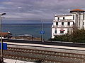 The station, looking out at sea