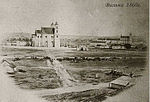 Lukiškės suburb in 1860