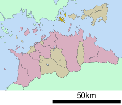直岛町位置图