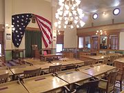 Inside the historic House Chamber'. The Chamber is located on the third floor of the Arizona State Capitol Museum.