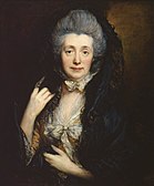 Portrait of Margaret Gainsborough (1778) Courtauld Gallery