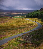 R759 above Lough Tay