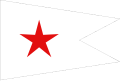 House flag of the Kermit Line (1818–1835) and Red Star Line (1871–1935).