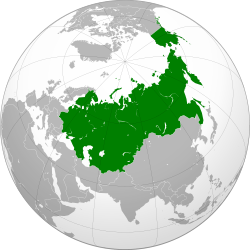 Russian Empire at its peak in 1866