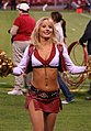 San Francisco Gold Rush cheerleader