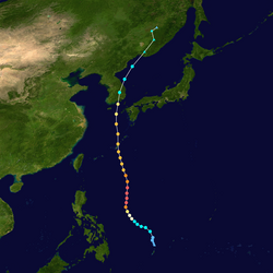 超强台风三巴的路径图