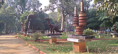 Statue Path in Indira Park