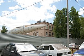 Tu-144 on the 6th KAI building campus