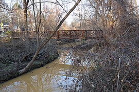 Van Dyck Park footbridge