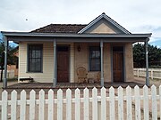 The Wyatt Earp House and Gallery. House was built in 1879. This art museum is located on the corner of Freemont Road and 1st Street. Some people believe that Wyatt lived here with his second wife Mattie Blaylock, who later committed suicide.