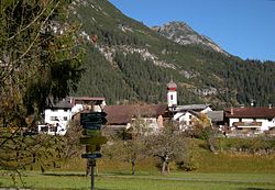 View of Vorderhornbach