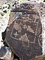 Petroglyphs in Petroglyph National Monument outside Albuquerque, New Mexico