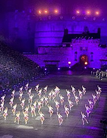 The 2022 Edinburgh Military Tattoo highland dancers