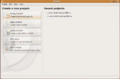 Brasero 2.26.1 CD burning application on Ubuntu 9.04