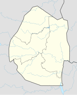 Mhlume is located in Eswatini