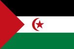 阿拉伯撒哈拉民主共和国国旗（3:2）