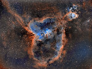 Heart Nebula by Ram Samudrala