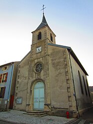 The church in Houdemont
