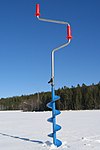An ice drill