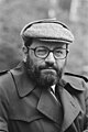 Image 15Umberto Eco OMRI (1932–2016) was an Italian novelist, literary critic, philosopher, semiotician, and university professor. He is widely known for his 1980 novel Il nome della rosa (The Name of the Rose), a historical mystery combining semiotics in fiction with biblical analysis, medieval studies, and literary theory.