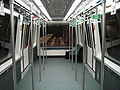 The interior of a KLIA Aerotrain.