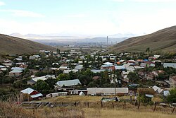 Kakavadzor as seen from the hilltop cemetery.