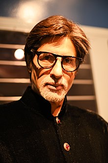 Amitabh Bachchan wax statue at Madame Tussauds Singapore