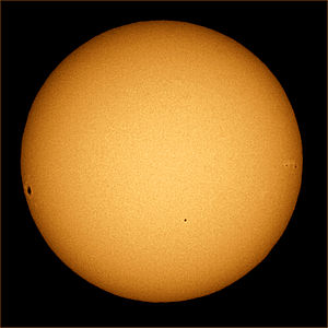 Transit of Mercury, by Mbz1