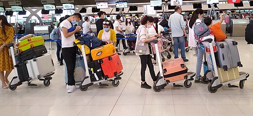 Airport luggage carts (2020)