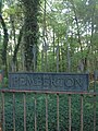 Pemberton Cemetery Gate