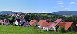 Panoramic view of the municipal part of Premich