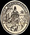 Seal of the Deutsche Kolonialgesellschaft