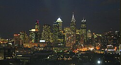 Skyline of Philadelpha, Pennsylvania