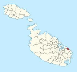 Location of Xgħajra
