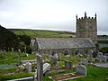 Zennor churchyard