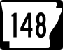 Highway 148 marker