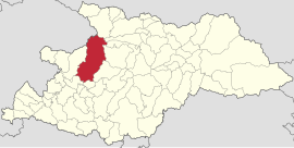 Location in Maramureș County