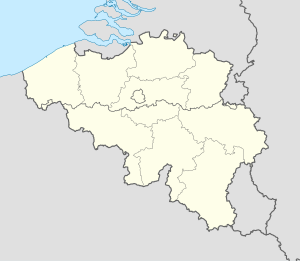 埃莱西讷在比利时的位置