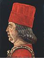 Borso d'Este, the first Duke of Ferrara, Modena and Reggio