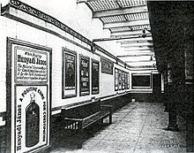 A black-and-white photo of the IRT station taken in 1905