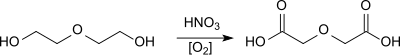 Diglycolsäure durch Oxidation von DEG