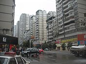 Downtown Street in Jiangjin