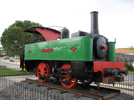 Saucita locomotive n.º 5, in 2008.