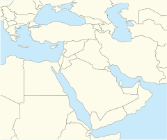 Map of the Middle East