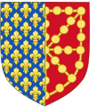 Shield and Coat of Arms of the Monarch of Navarre, 1285-1328