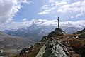 Staldhorn über dem Simplonpass mit Blick Richtung Fletschhorn